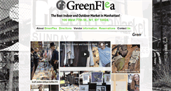 Desktop Screenshot of greenfleamarkets.com